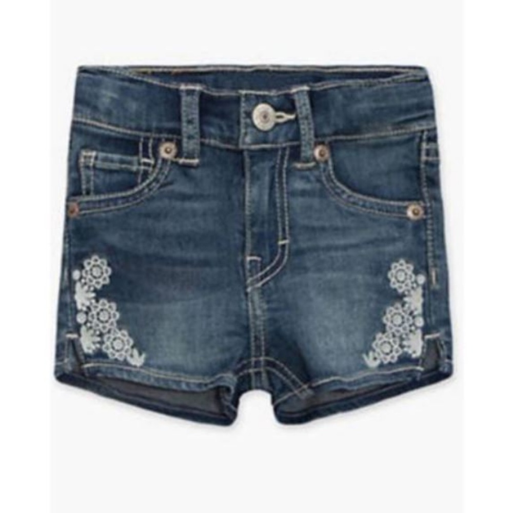 NEW LEVI'S®Baby 12M Embroidered Shorty Short